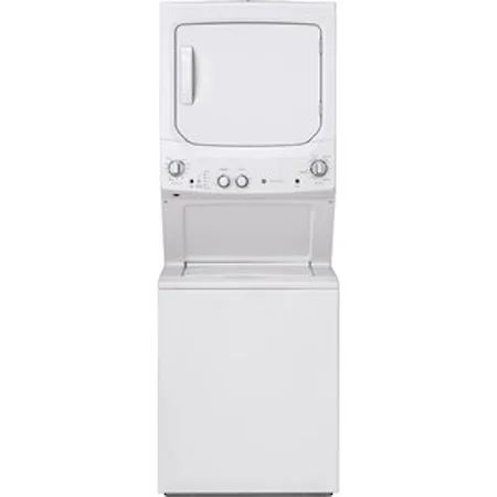 Unitized Spacemaker® 3.8 cu. ft. Capacity Washer with Stainless Steel Basket and 5.9 cu. ft. Capacity Gas Dryer